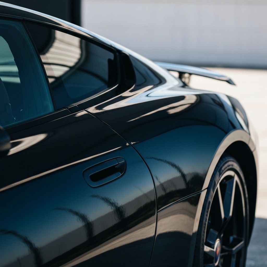 Luxury car detailing