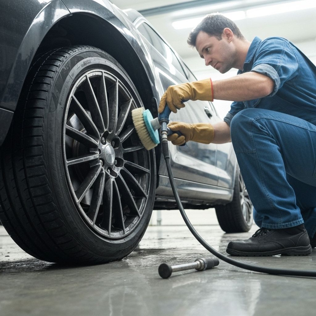 Pulizia Cerchi e Pneumatici